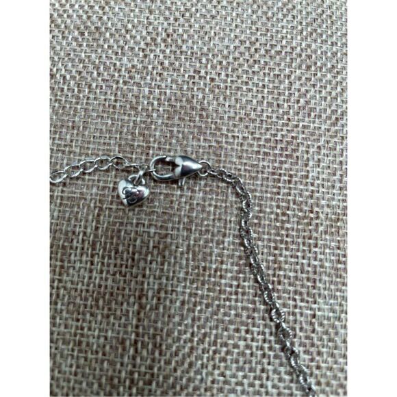 Brighton Necklace Halo Aurora Y Silver and  Tanzanite - Picture 8 of 9